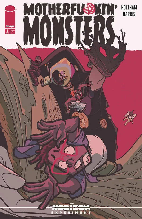 HORIZON EXPERIMENT: MOTHERFU*KIN MONSTERS #1 (ONE SHOT) CVR A MICHAEL LEE HARRIS (MR)
