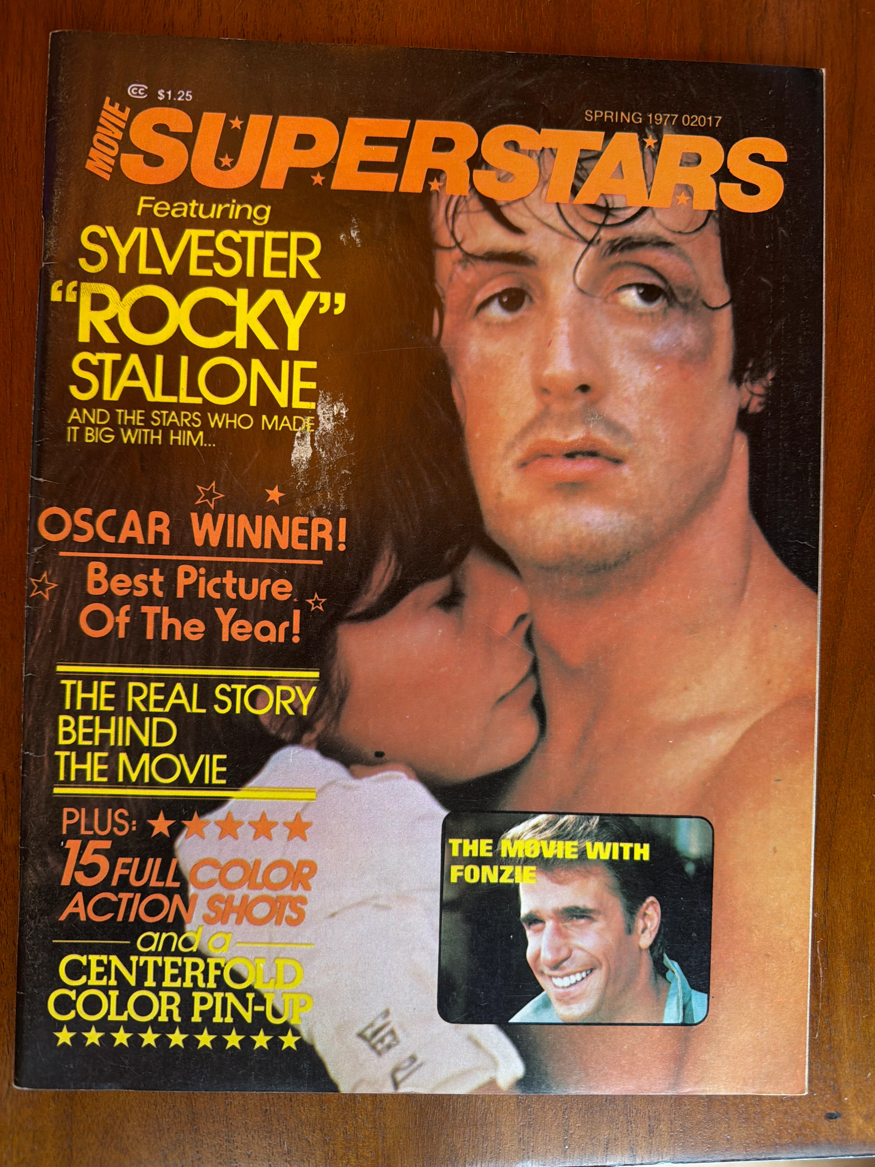 Movie Superstars Featuring Sylvester Stallone Spring 1977 (Death Race 2000!)