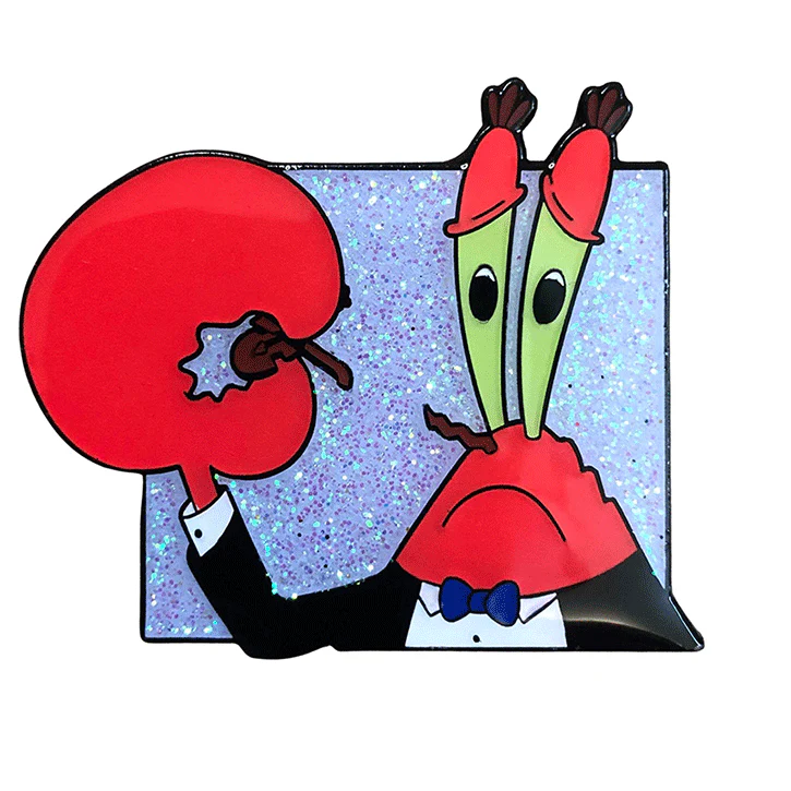 Enamel Pin: Mr. Krabs' World's Smallest Violin - SpongeBob SquarePants Enamel Pin