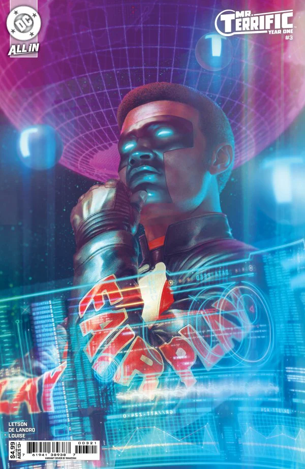 MR TERRIFIC YEAR ONE #3 (OF 6) CVR B RAHZZAH CARD STOCK VAR