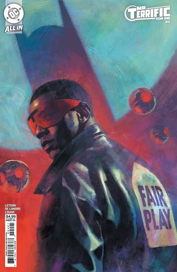 MR TERRIFIC: YEAR ONE #4 (OF 6) CVR B GREG SMALLWOOD CARD STOCK VAR