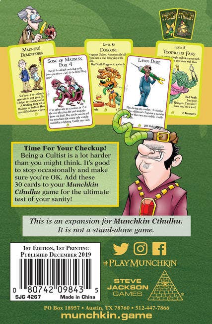 Munchkin Cthulhu: Sanity Check - Image 2