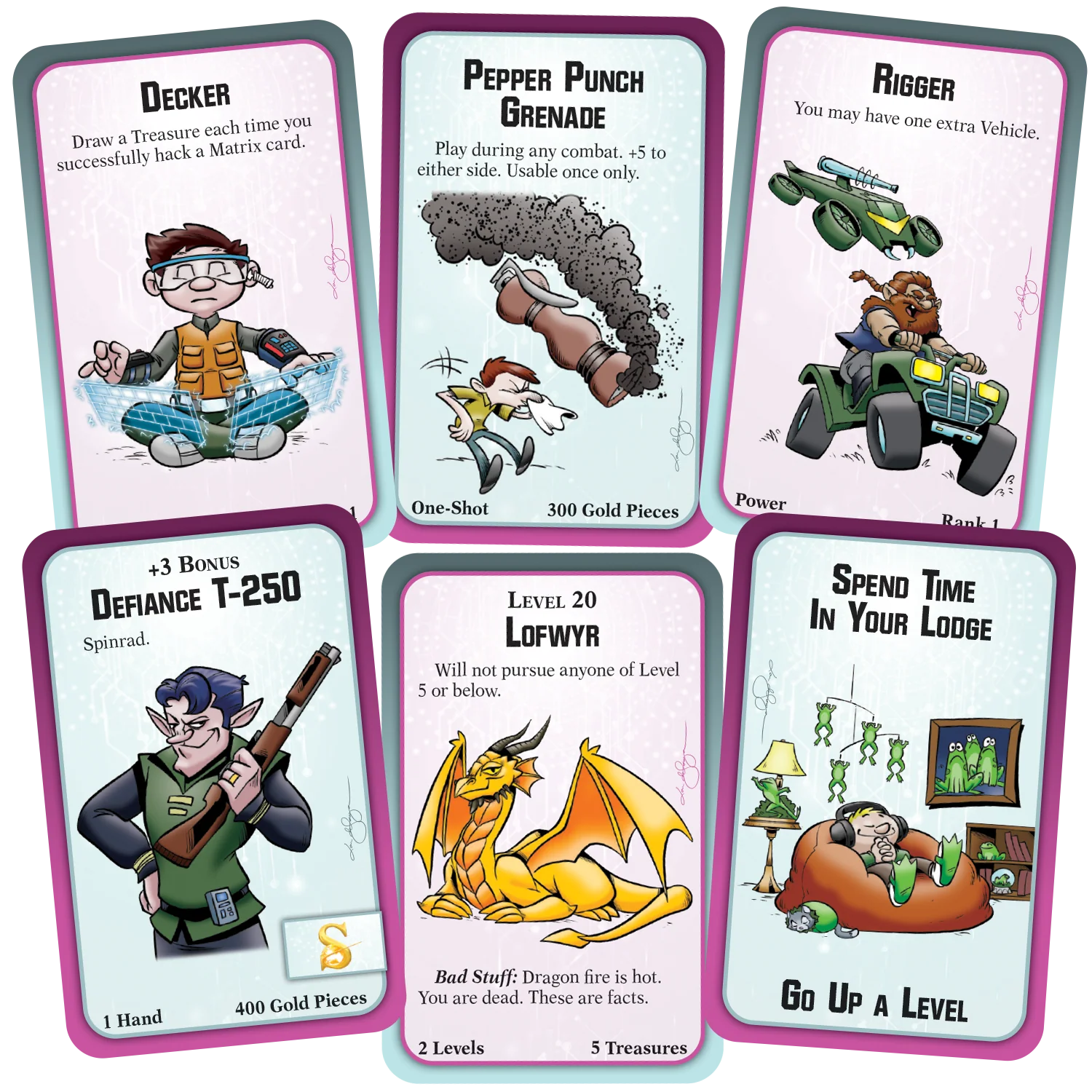 Munchkin Shadowrun (Board Game) - Image 3
