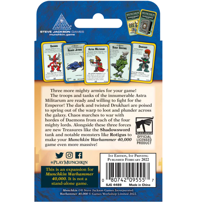 Munchkin Warhammer 40,000: Rank and Vile - Image 3