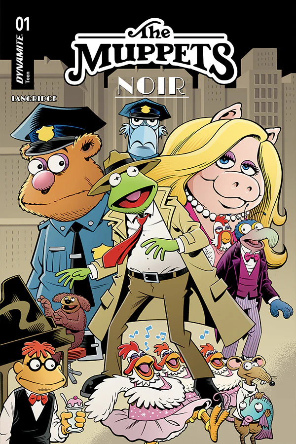 MUPPETS NOIR #1 CVR A ROGER LANGRIDGE