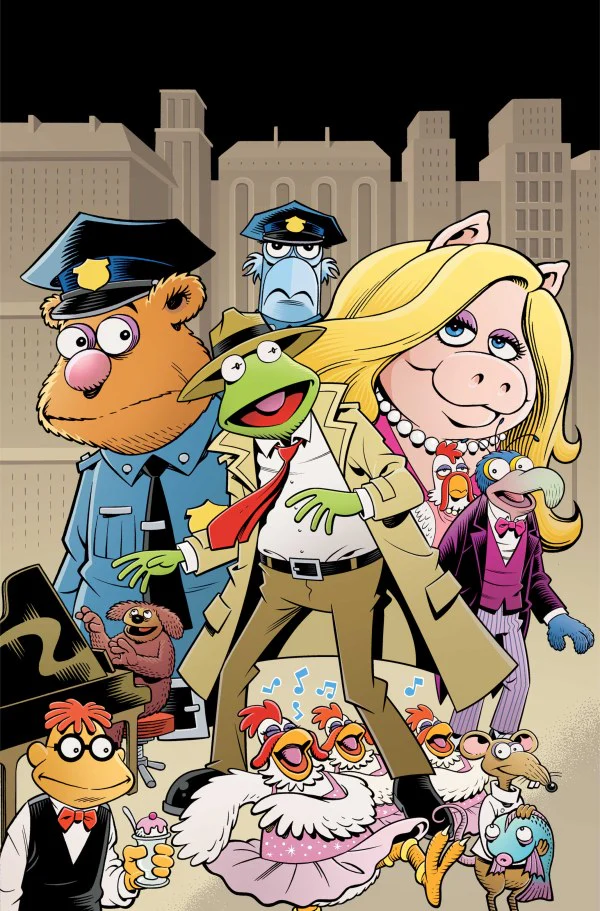 MUPPETS NOIR #1 CVR I INC 1:25 ROGER LANGRIDGE VIRGIN VAR