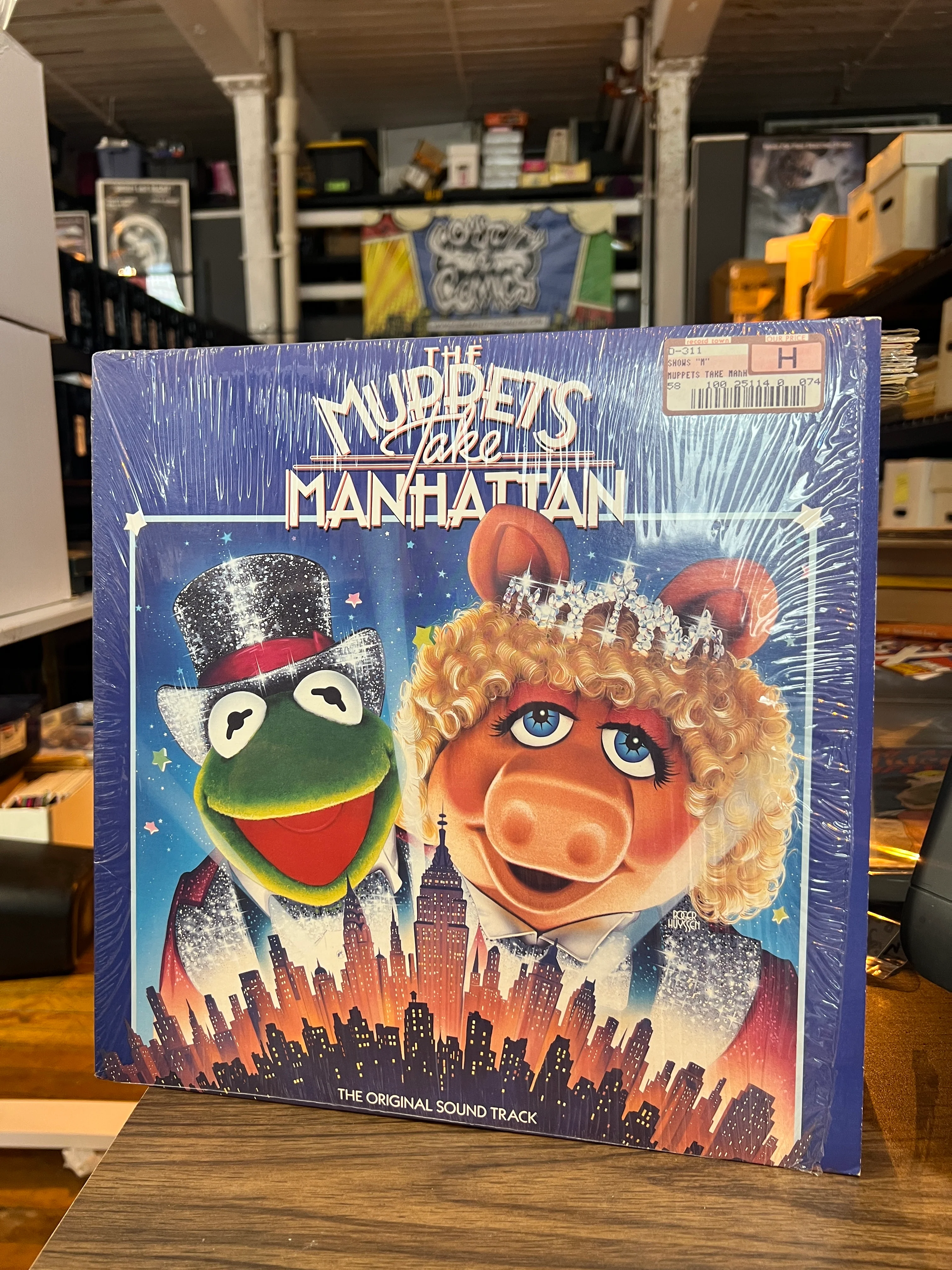 Muppets Take Manhattan : OST Soundtrack LP 1st Pressing NM/NM