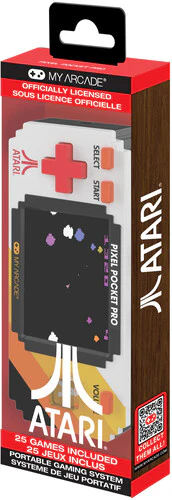 My Arcade - Atari Pixel Pocket Pro Portable Handheld Gaming System