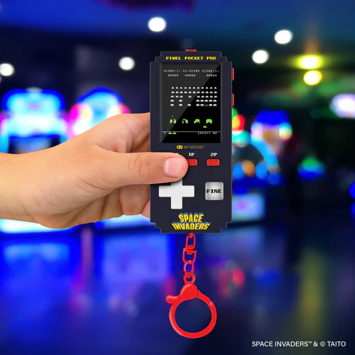 My Arcade - Space Invaders Pixel Pocket Pro Portable Handheld Gaming System - Image 2