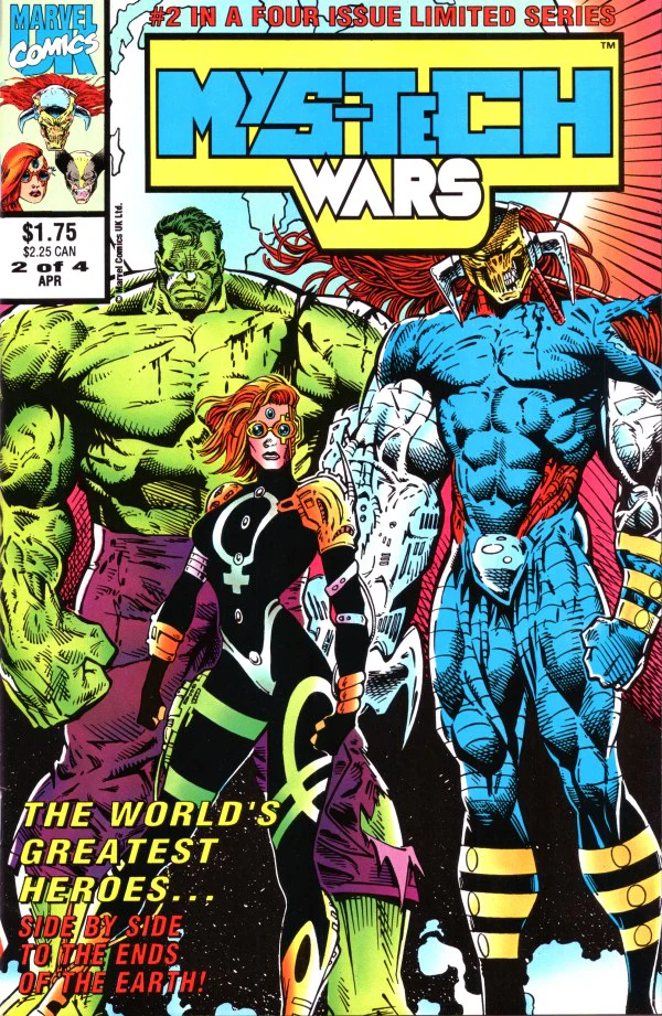 Mys-Tech Wars (1993 Marvel UK) #2