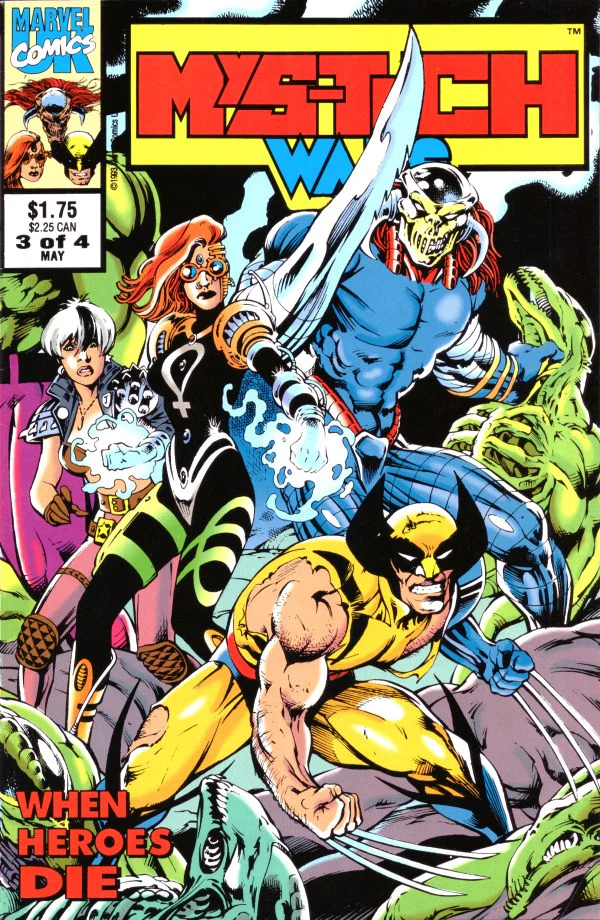Mys-Tech Wars (1993 Marvel UK) #3