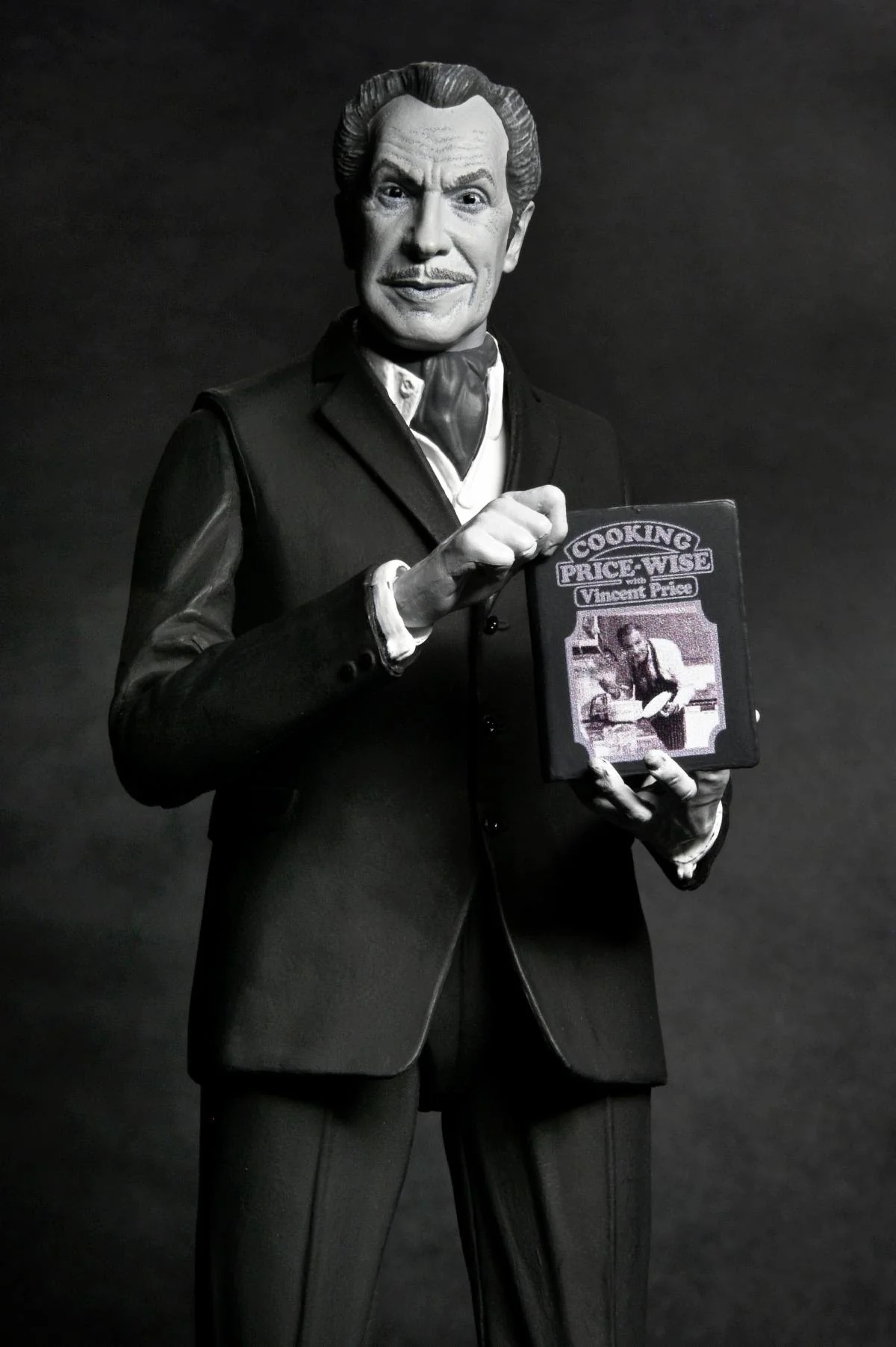 NECA: ULTIMATE VINCENT PRICE 7" SCALE ACTION FIGURE (BLACK & WHITE) - Image 2