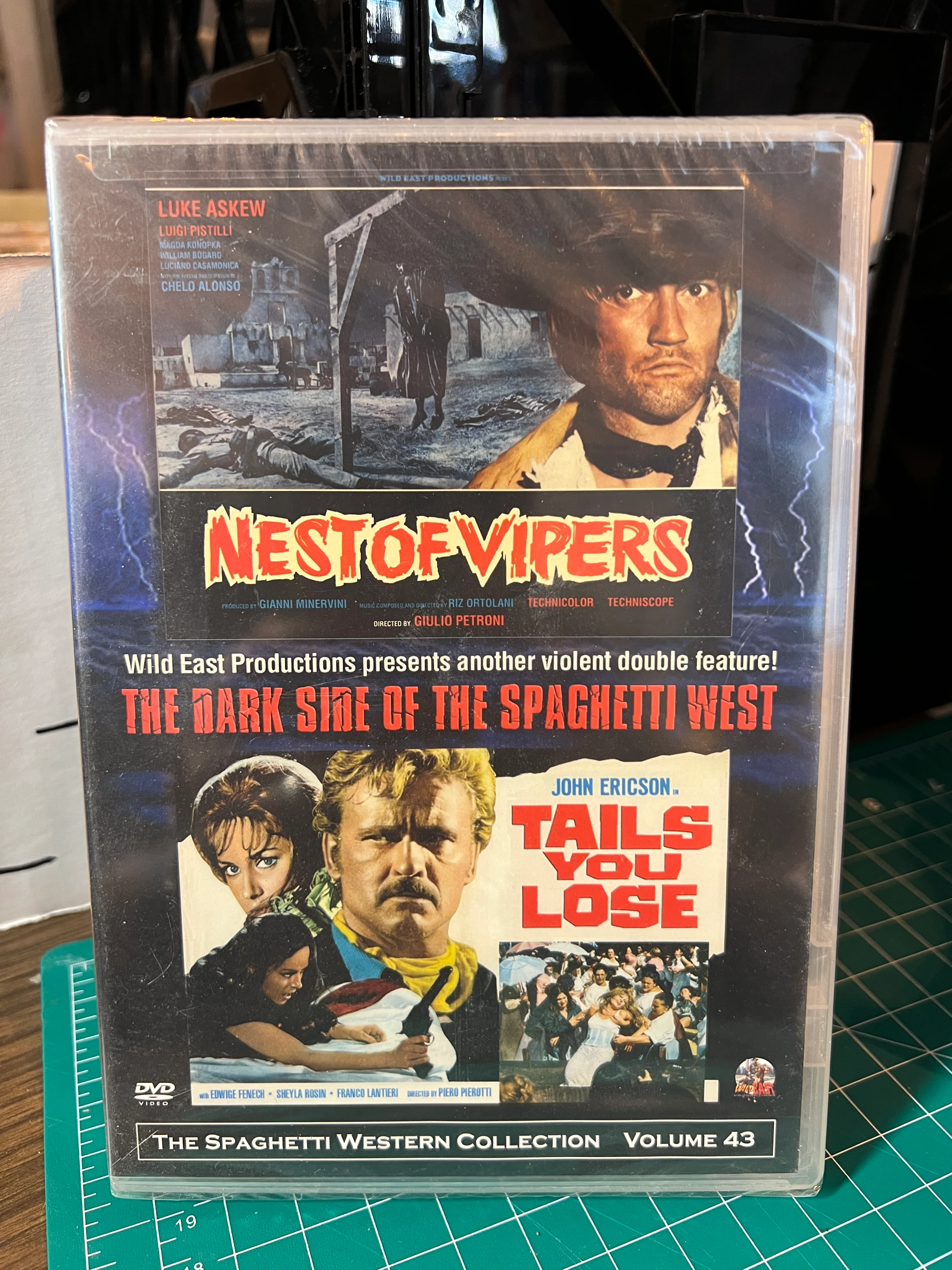 Nest Of Vipers / Tails You Lose DVD (Sealed) Spaghetti Western Collection #43