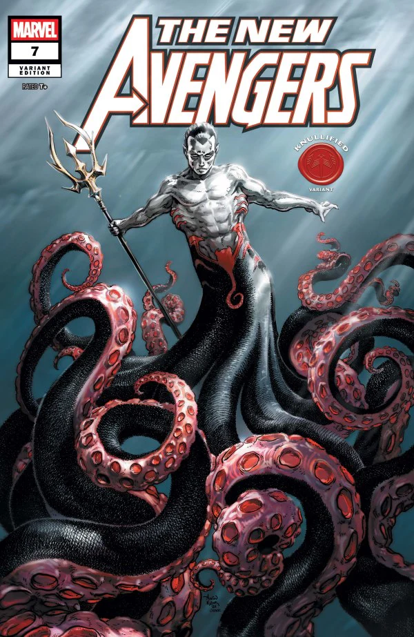 NEW AVENGERS #7 (2025) AARON KUDER KNULLIFIED VARIANT