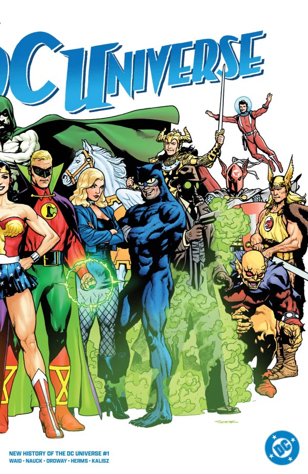 NEW HISTORY OF THE DC UNIVERSE #1 (OF 4) CVR E RYAN SOOK WRAPAROUND ***FOIL VAR