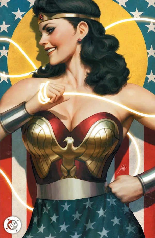 NEW HISTORY OF THE DC UNIVERSE #1 (OF 4) CVR F STANLEY ARTGERM LAU ***FOIL VAR