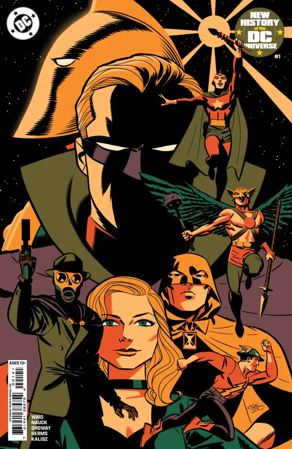 NEW HISTORY OF THE DC UNIVERSE #1 (OF 4) CVR H INC 1:25 MICHAEL CHO CARD STOCK VAR