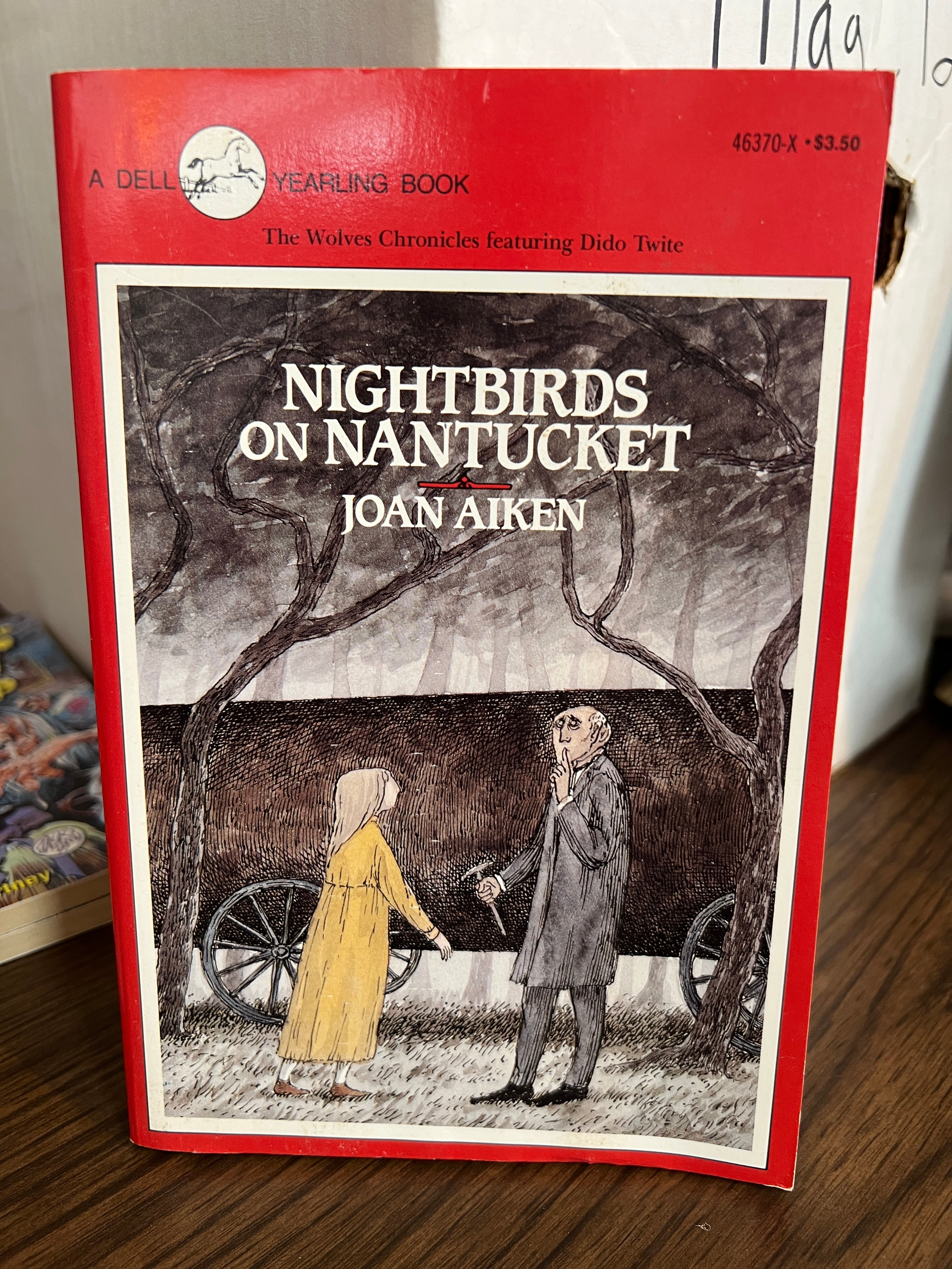 Nightbirds on Nantucket: Joan Aiken (Dell / Yearling Edward Gorey Cover) Y/A Paperback