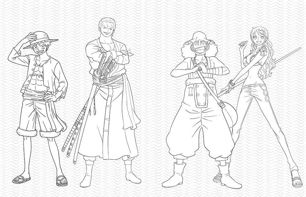 One Piece: The Official Coloring Book - Image 2
