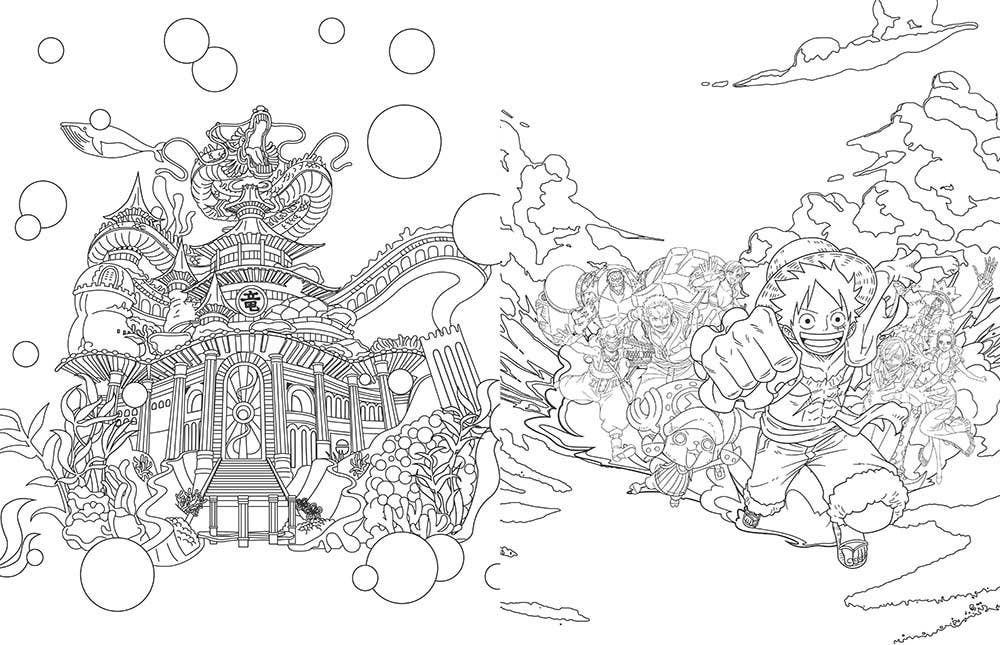One Piece: The Official Coloring Book - Image 3