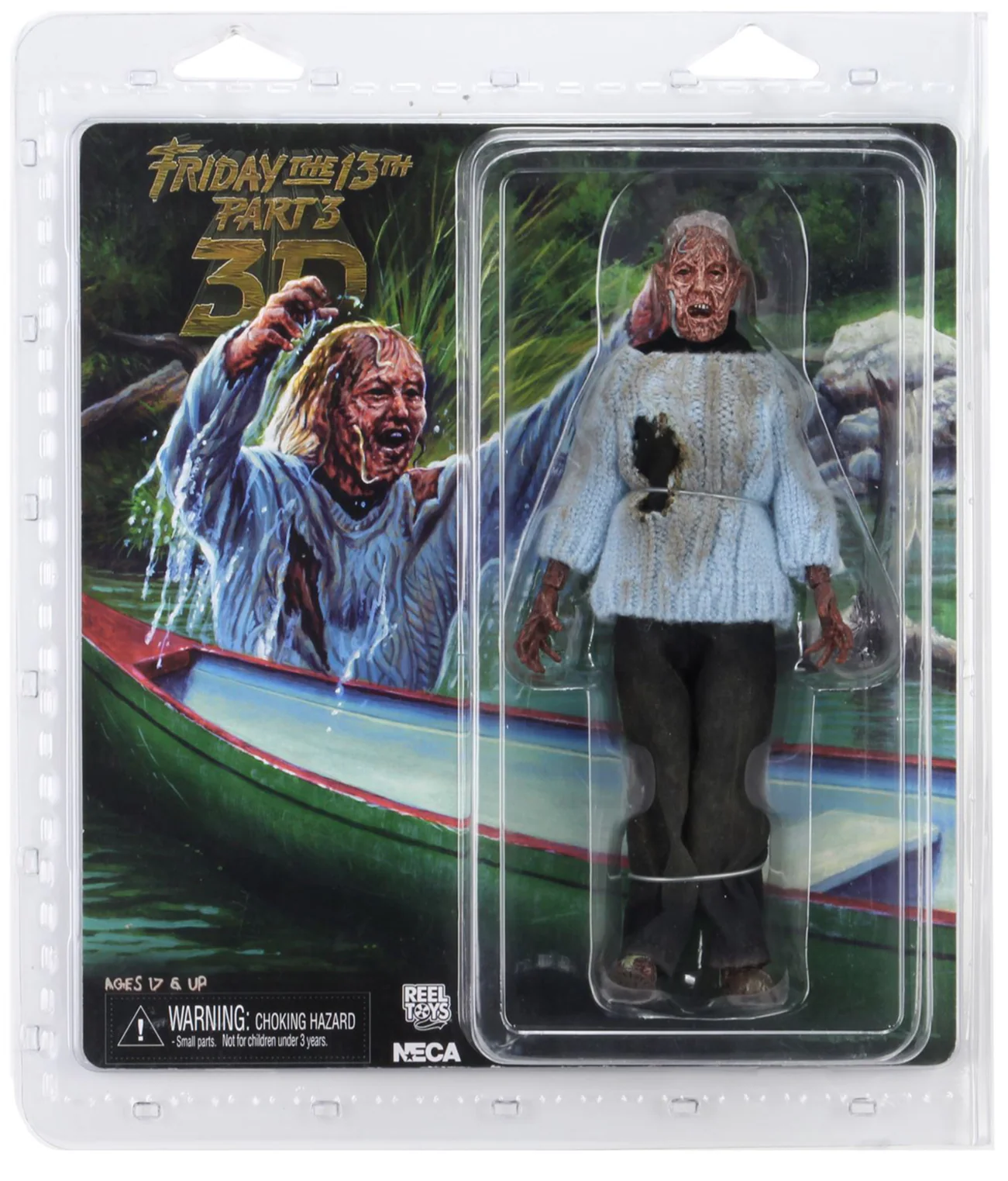 NECA: Pamela Voorhees Friday the 13th 3D : Lake Corpse Version Clothed Figure