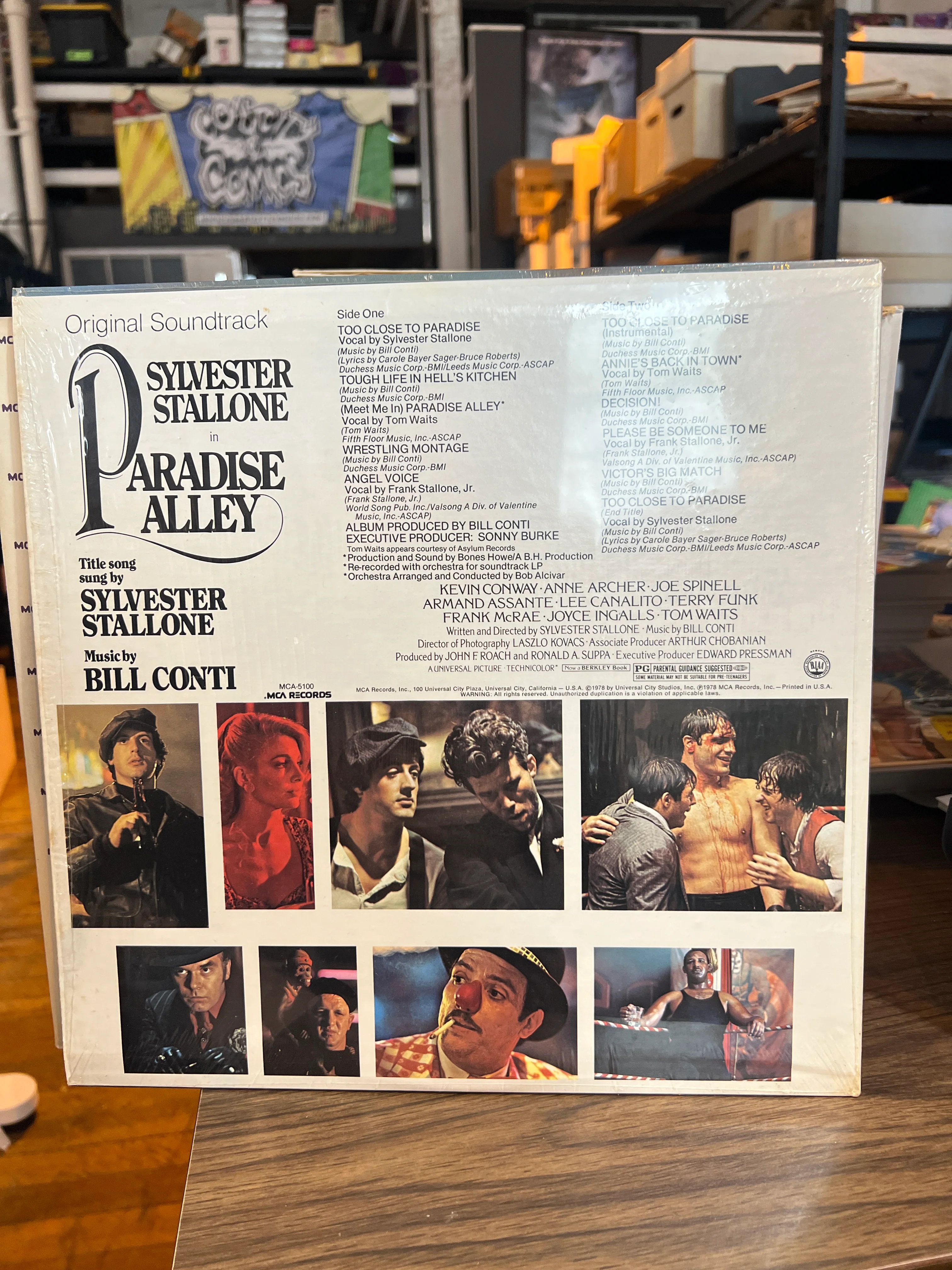 Paradise Alley  : OST Soundtrack LP 1st Pressing EX/NM Hype - Image 2