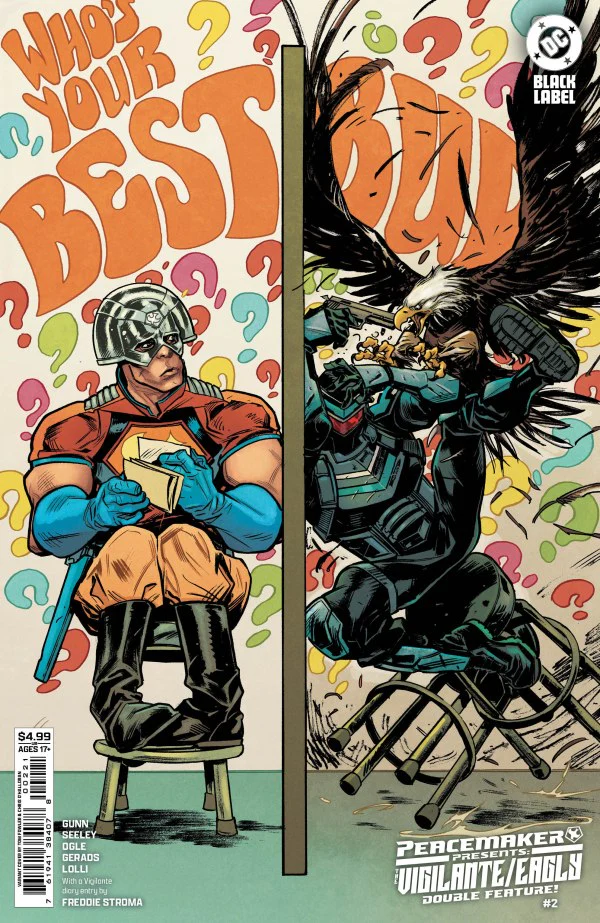 PEACEMAKER PRESENTS THE VIGILANTE EAGLY DOUBLE FEATURE #2 (OF 5) CVR B TOM FOWLER CARD STOCK VAR (MR)