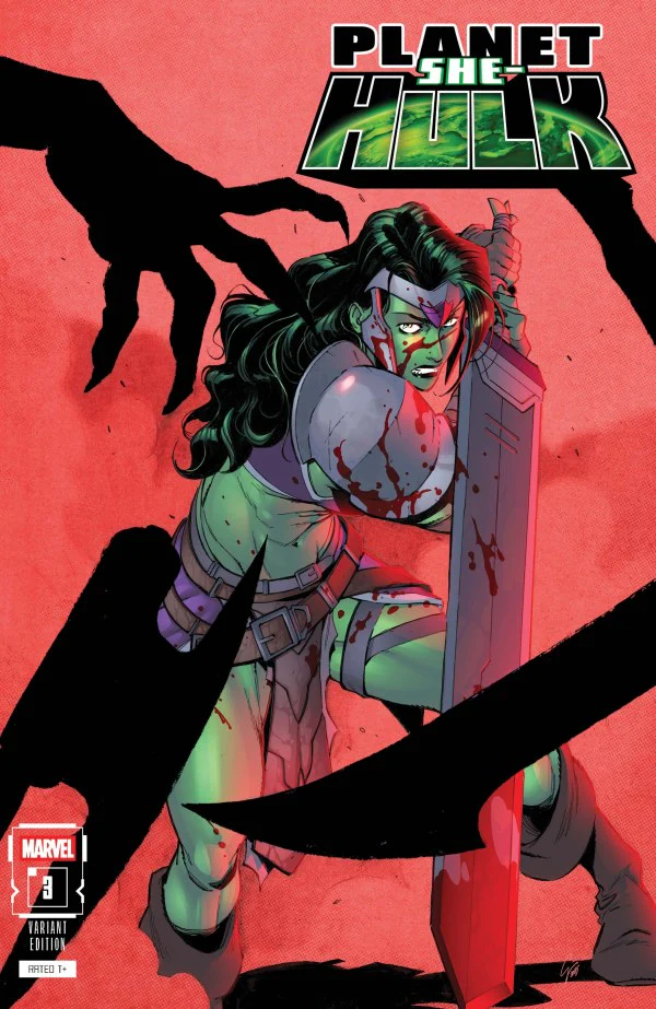 PLANET SHE-HULK #3 JACOPO CAMAGNI INC 1:25 VARIANT