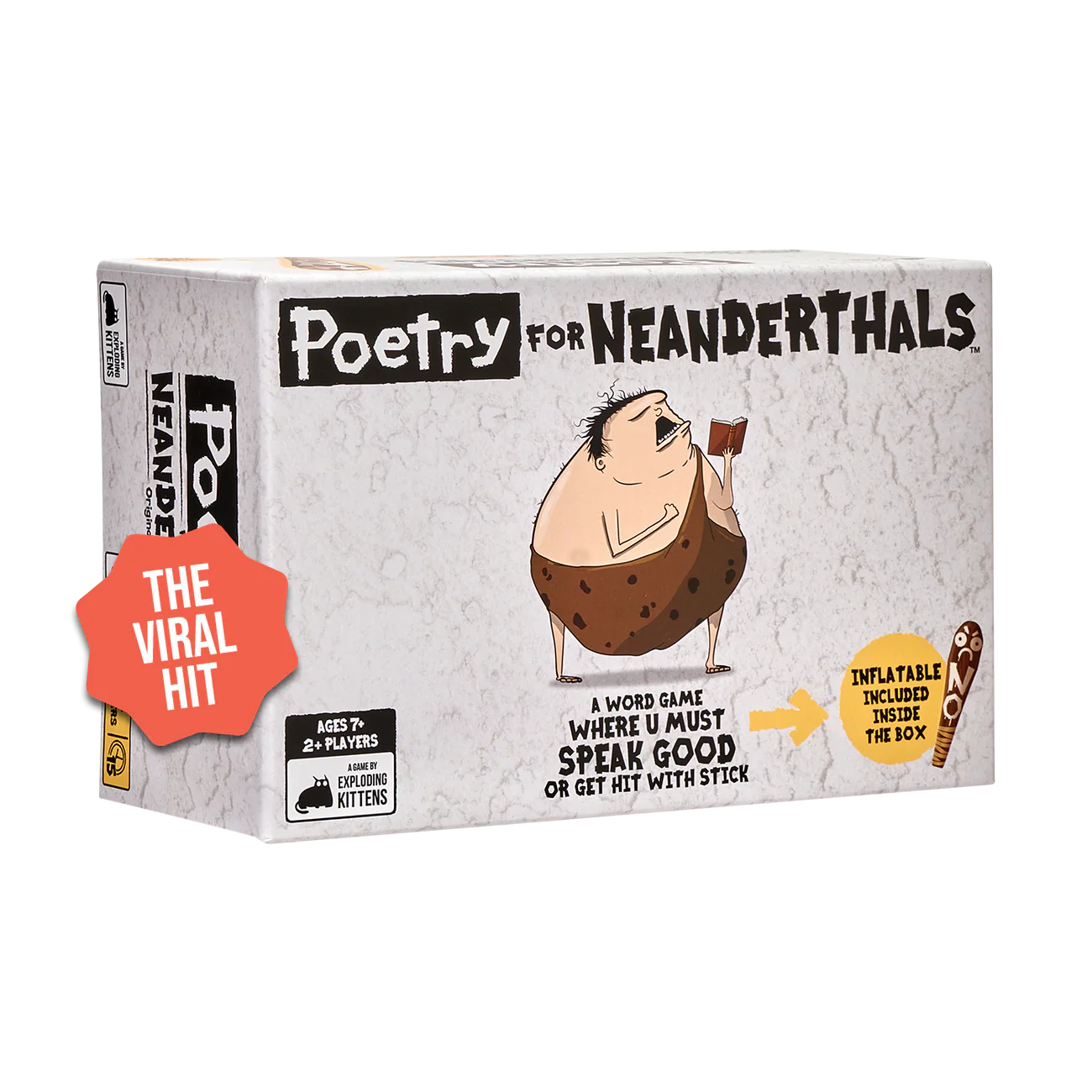 POETRY FOR NEANDERTHALS CARD GAME (By Exploding Kittens)