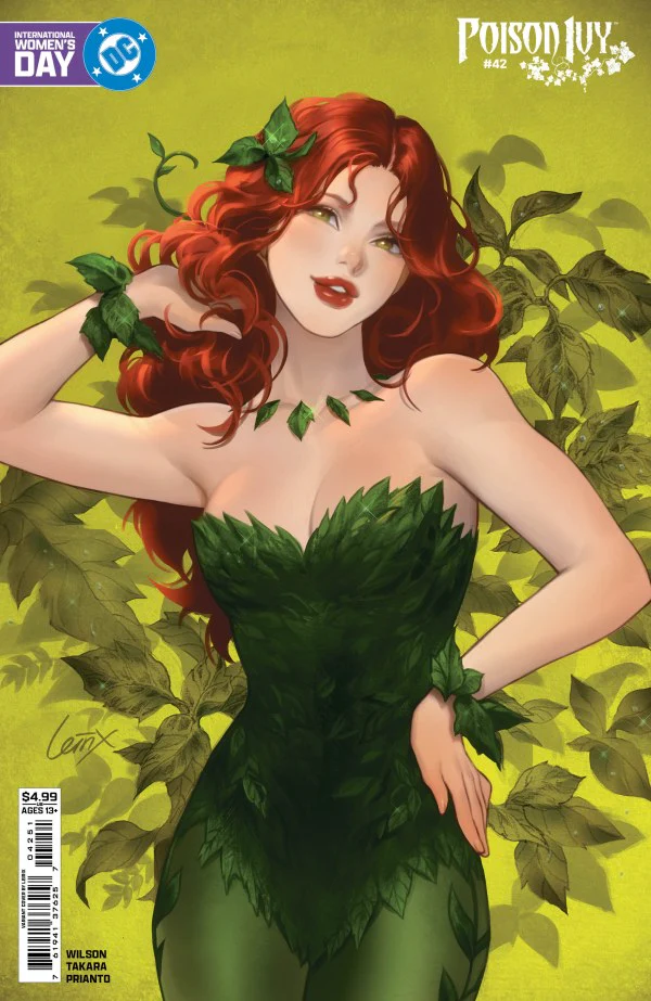 POISON IVY #42 CVR E LESLEY LEIRIX LI INTERNATIONAL WOMENâS DAY CARD STOCK VAR