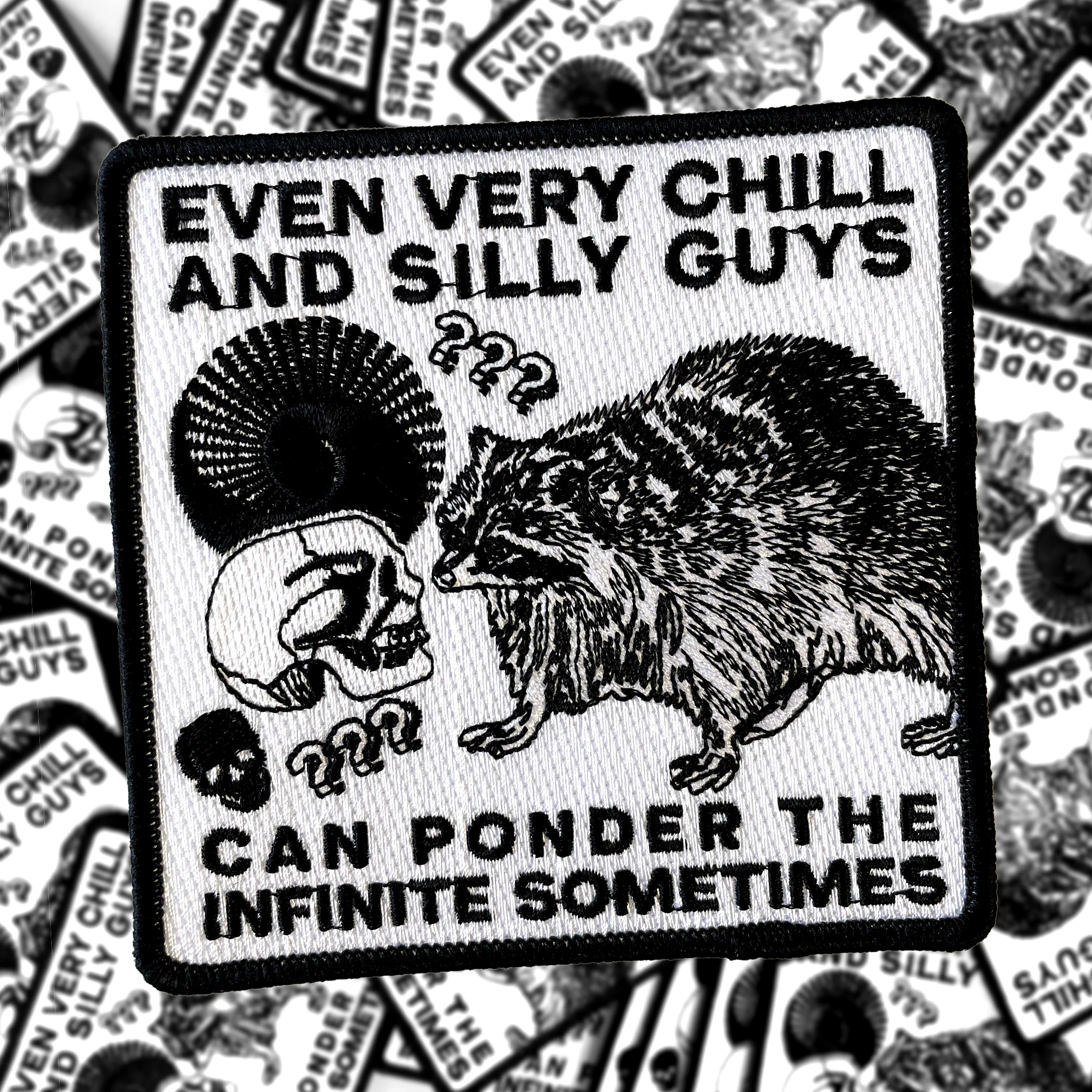 Embroidered Patch: "Ponder The Infinite" by Arcane Bullshit - Image 2