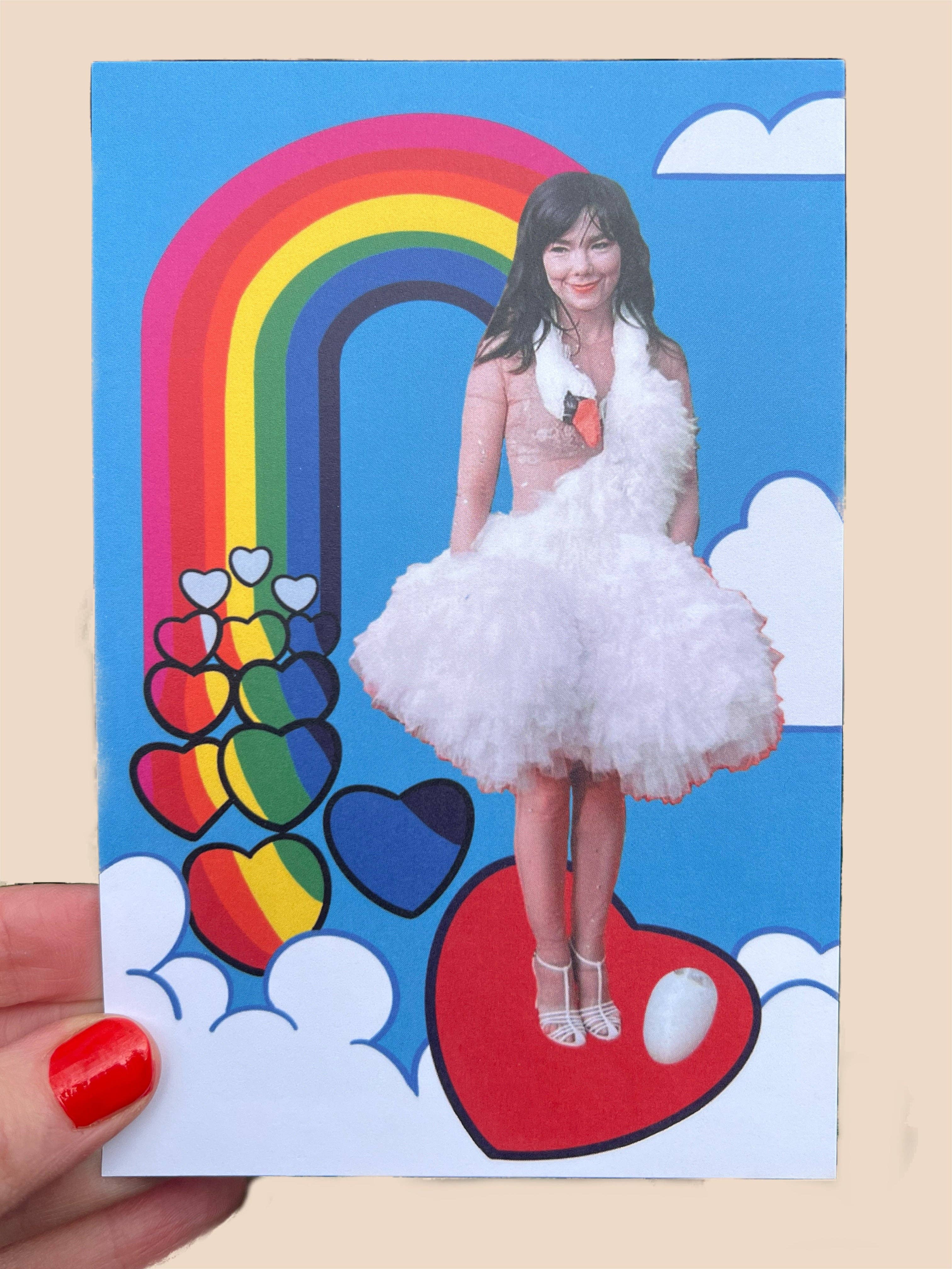 POSTCARD Red Carpet Swan - Image 2