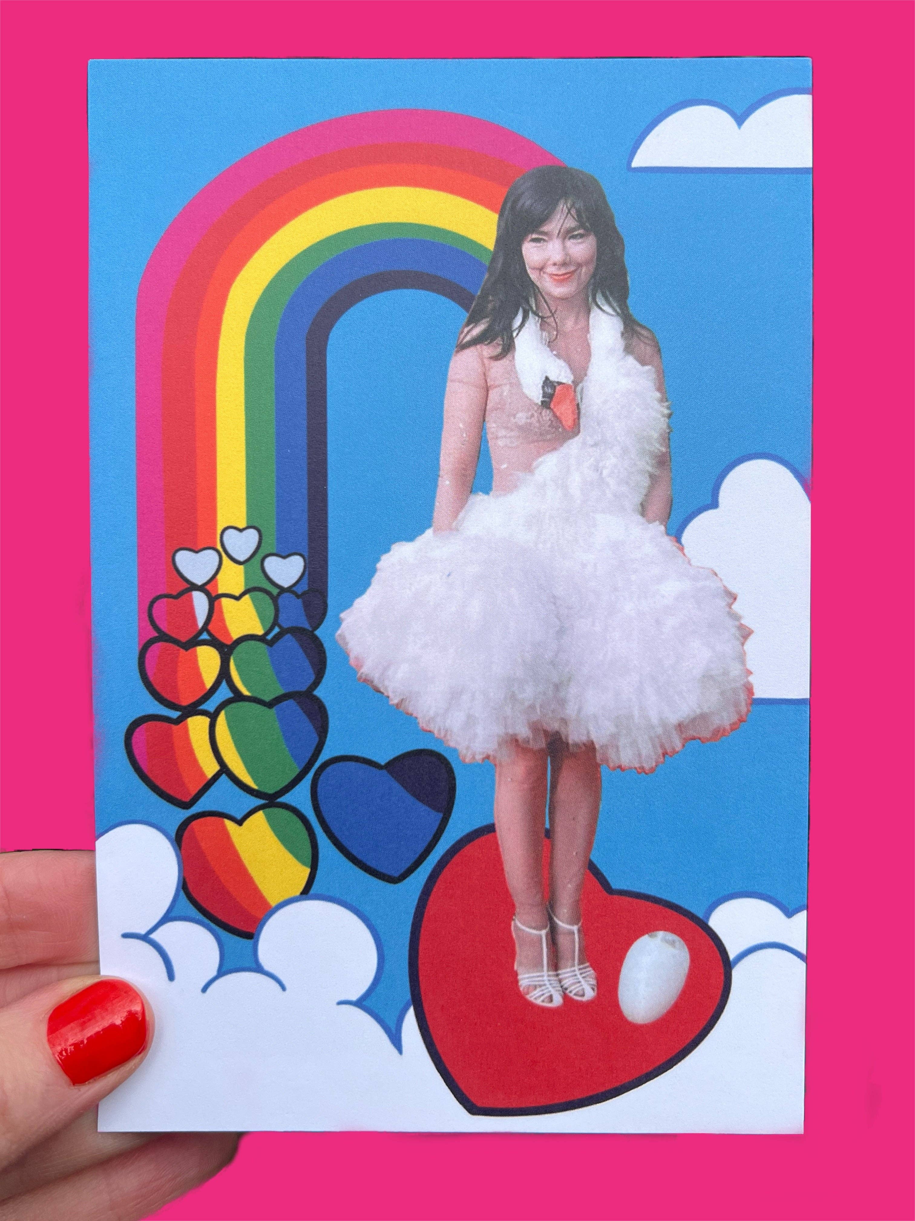 POSTCARD Red Carpet Swan - Image 3