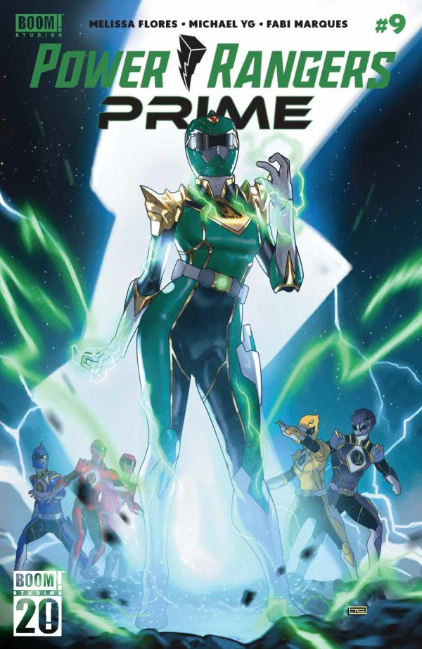 Power Rangers Prime #9 A Main (Dressed Clarke)