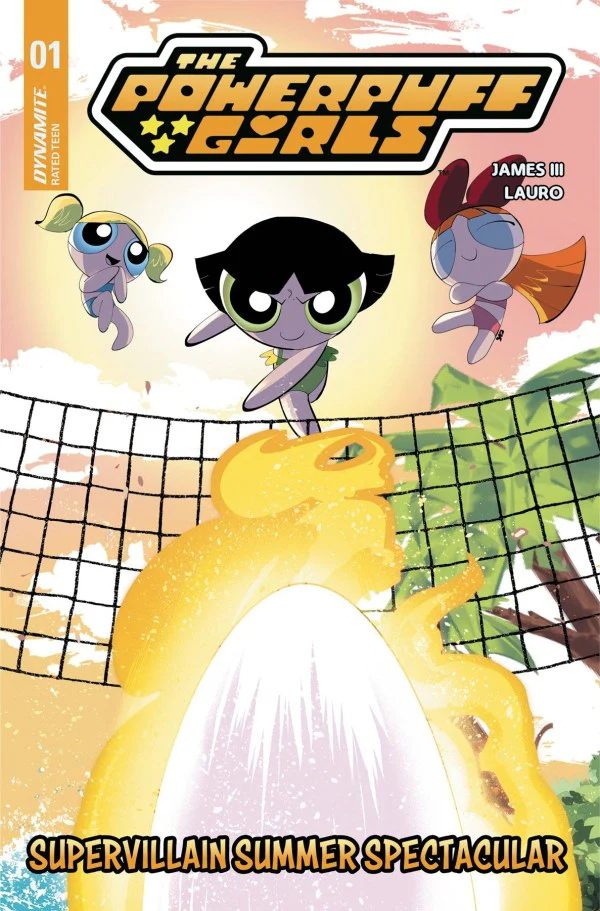 POWERPUFF GIRLS SUPERVILLAIN SUMMER SPECTACULAR #1 (ONE SHOT) CVR C GEORGE KAMBADAIS VAR