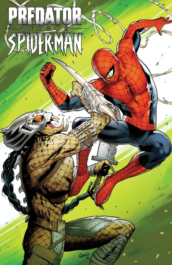 PREDATOR VS. SPIDER-MAN #1 GREG LAND ***FOIL VARIANT