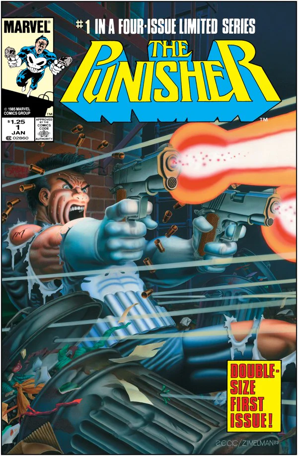 PUNISHER #1 (1985) FACSIMILE EDITION ***FOIL VARIANT