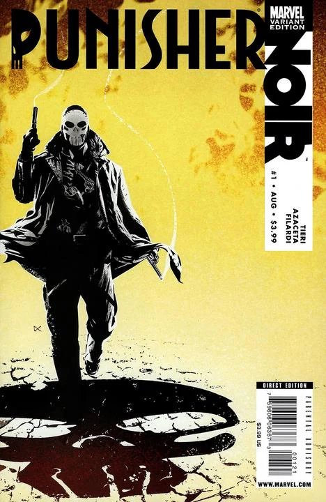 Punisher Noir (2009 Marvel) #1 Calero Variant