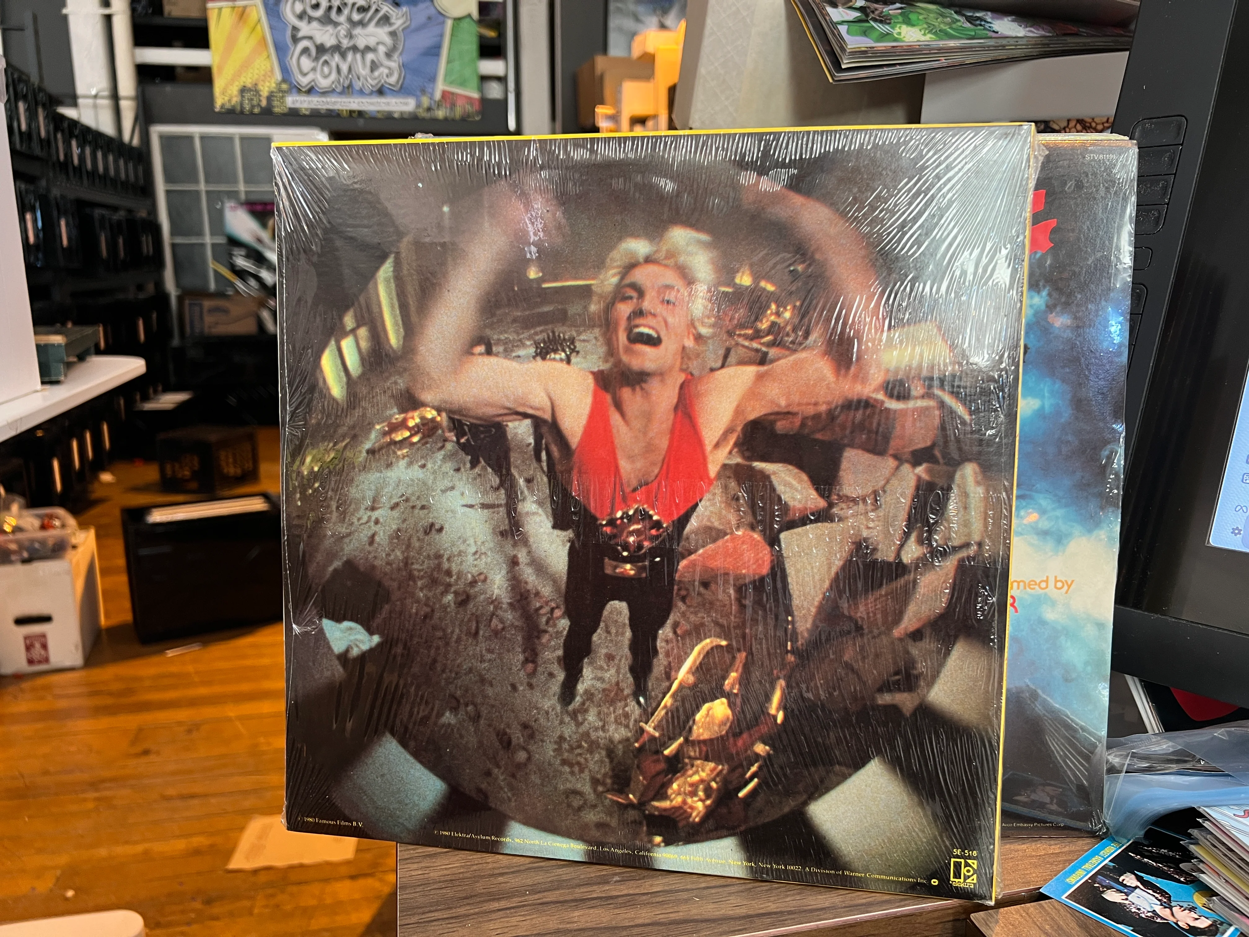 Queen : Flash Gordon 5E-518 1st Pressing LP Soundtrack SEALED W/ Hype - Image 3