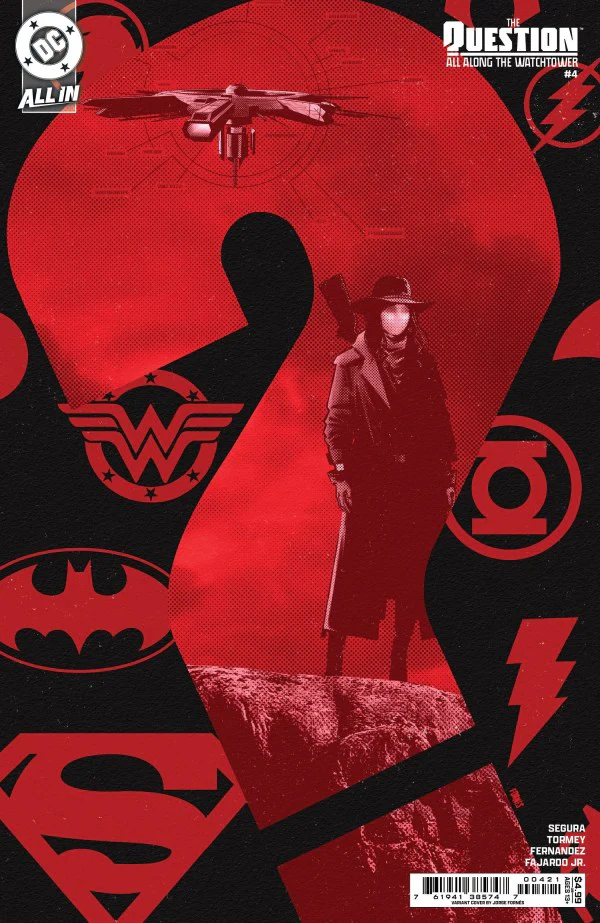 QUESTION: ALL ALONG THE WATCHTOWER #4 (OF 6) CVR B JORGE FORNES CARD STOCK VAR