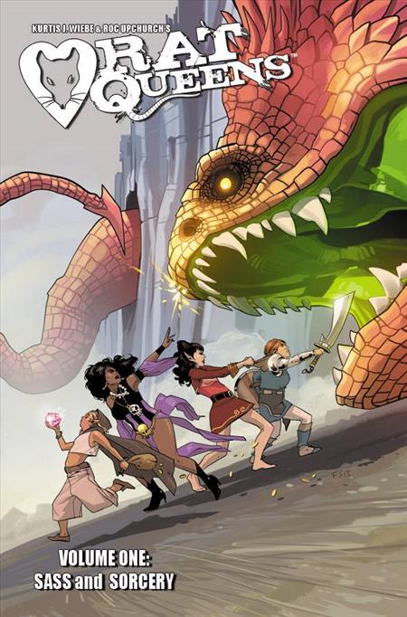RAT QUEENS VOL 01 SASS & SORCERY FOURTH PRINTING (MR) TP