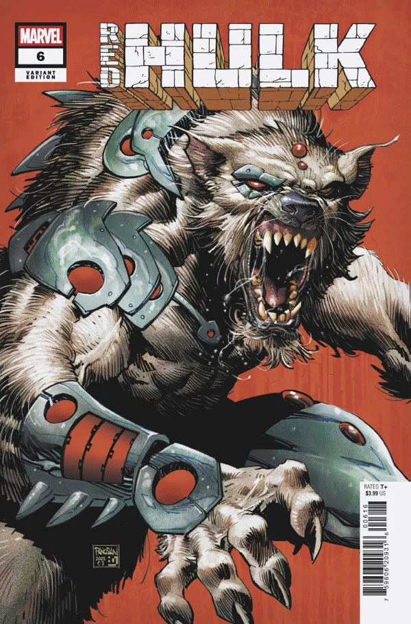RED HULK #6 DAN PANOSIAN INC 1:25 VARIANT [DOOM]