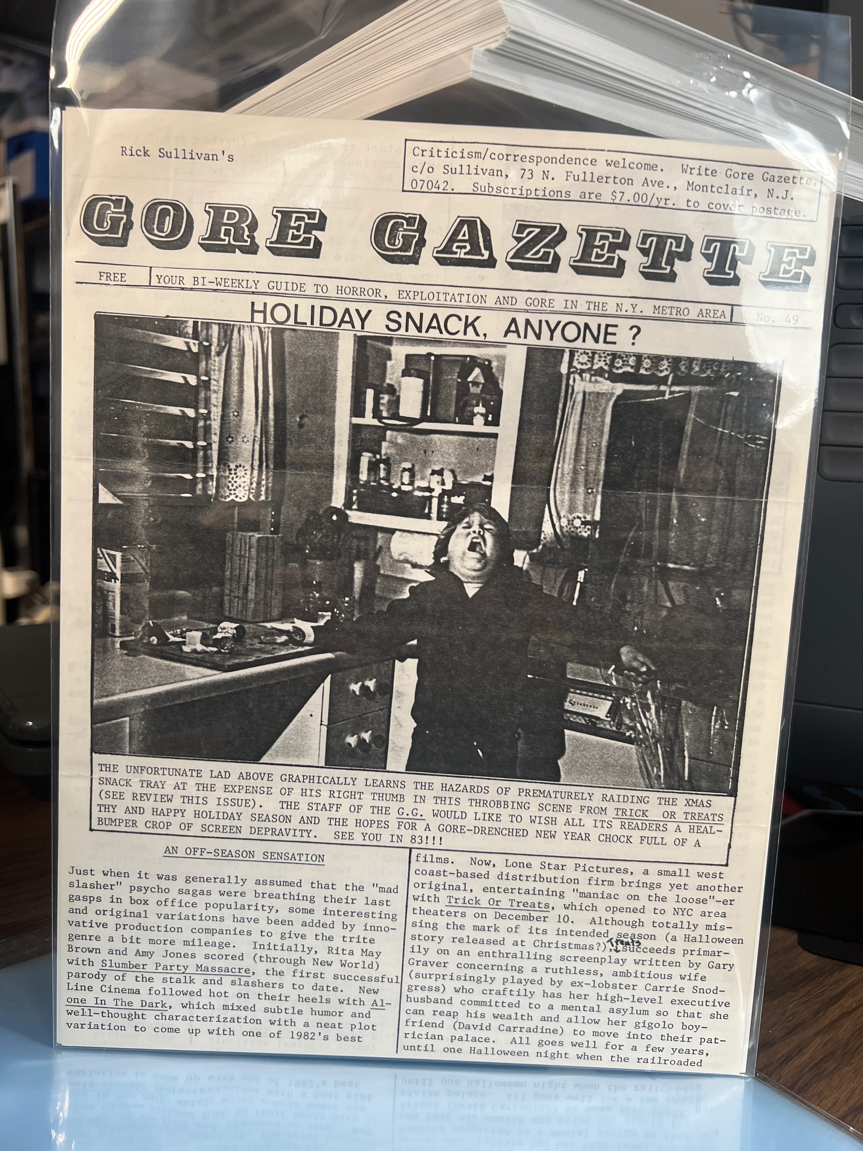Rick Sullivan's Gore Gazette #49