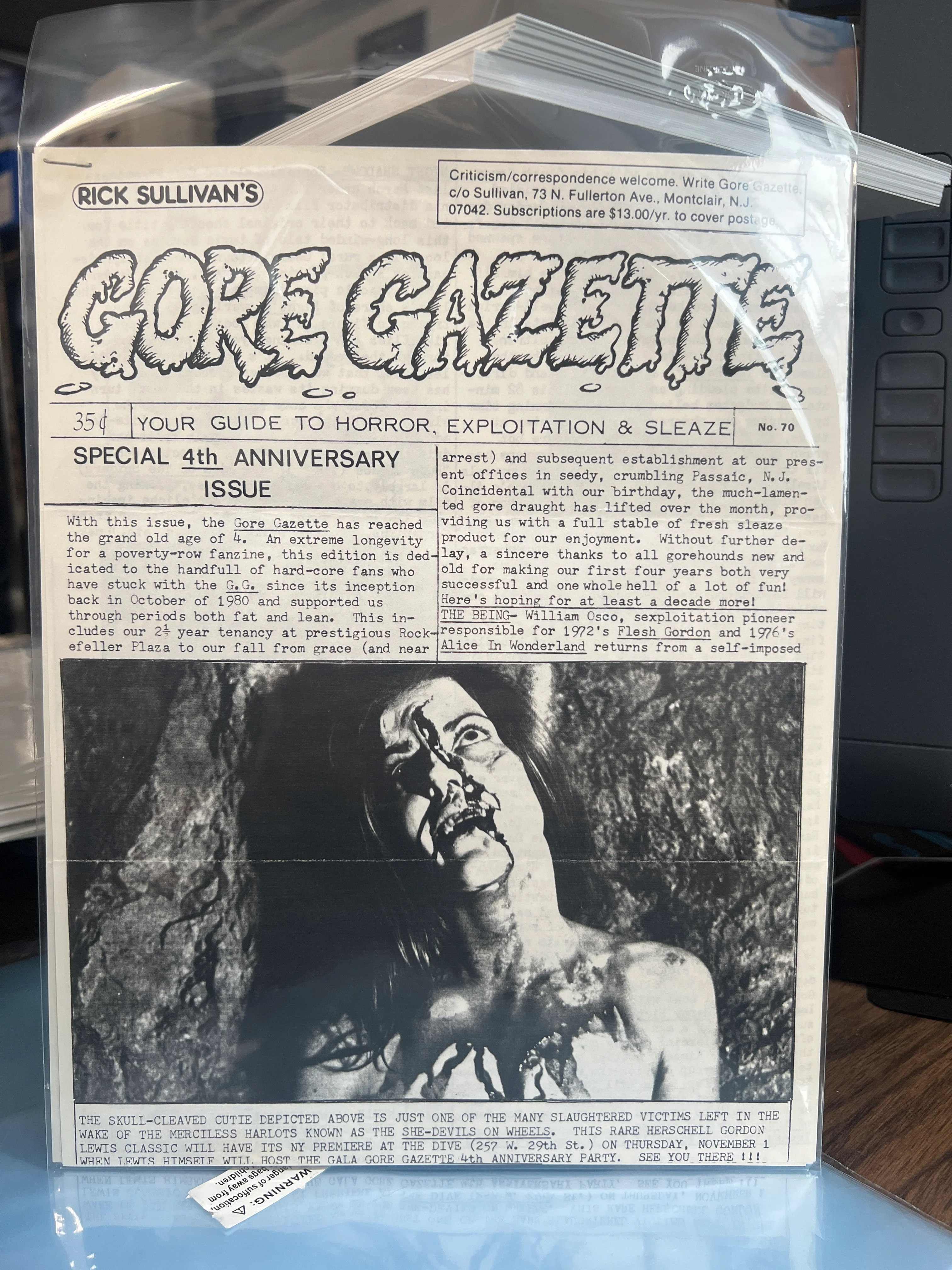 Rick Sullivan's Gore Gazette #70