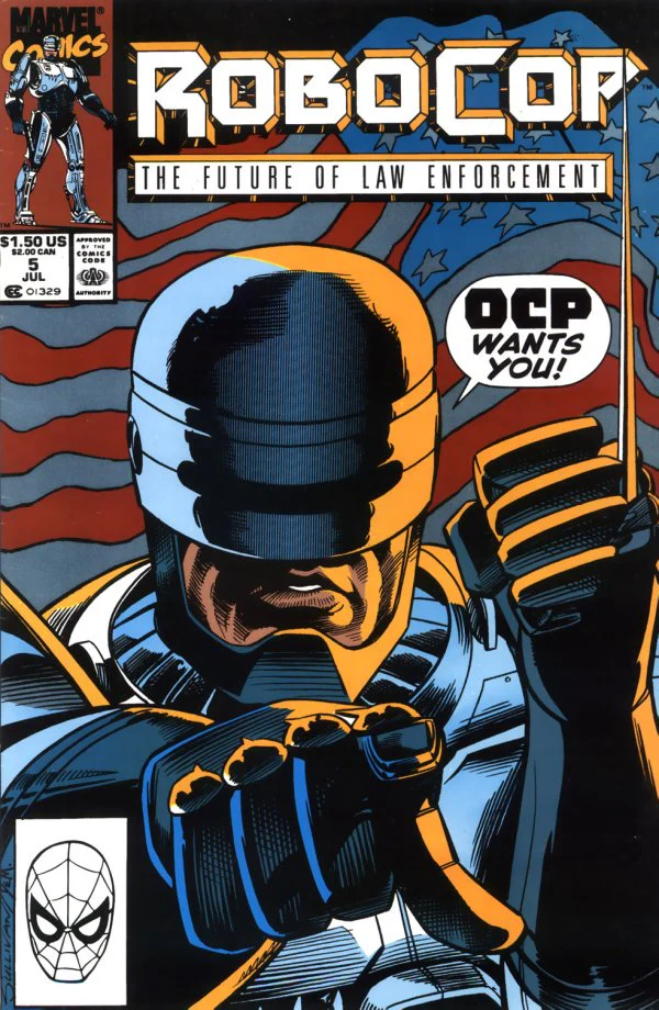 Robocop #5 (1990 Marvel Ongoing Series)