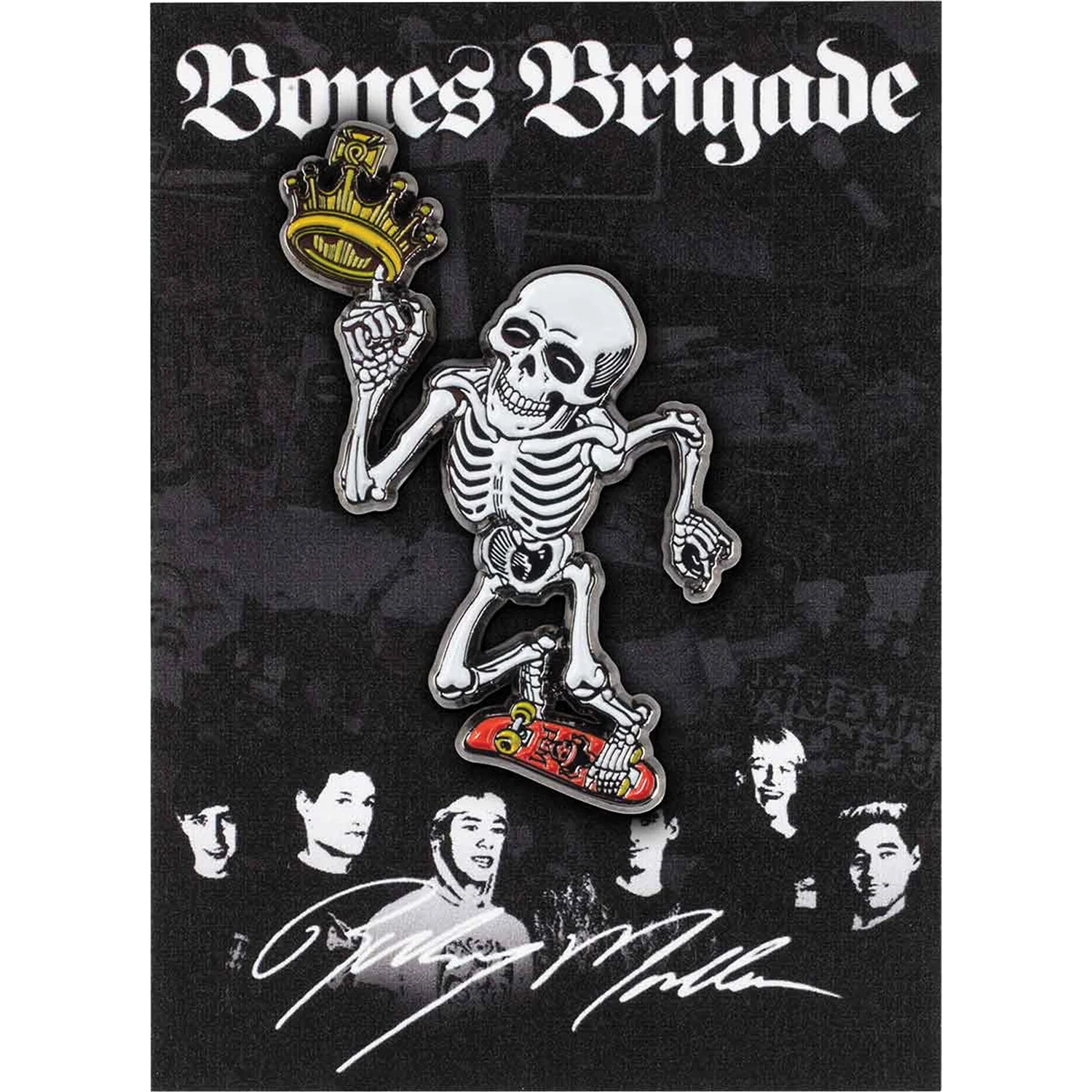 Enamel Pin: Rodney Mullen Powell Peralta Bones Brigade