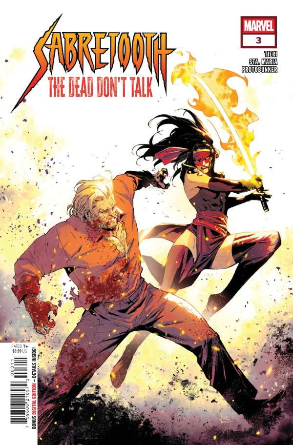 SABRETOOTH: THE DEAD DON'T TALK #3