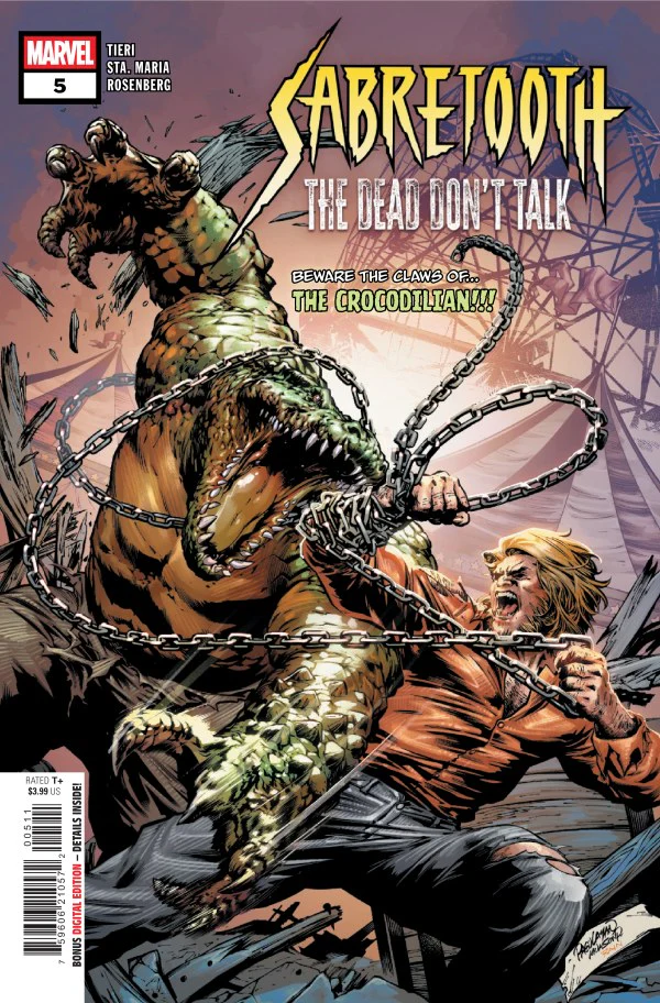SABRETOOTH: THE DEAD DON'T TALK #5