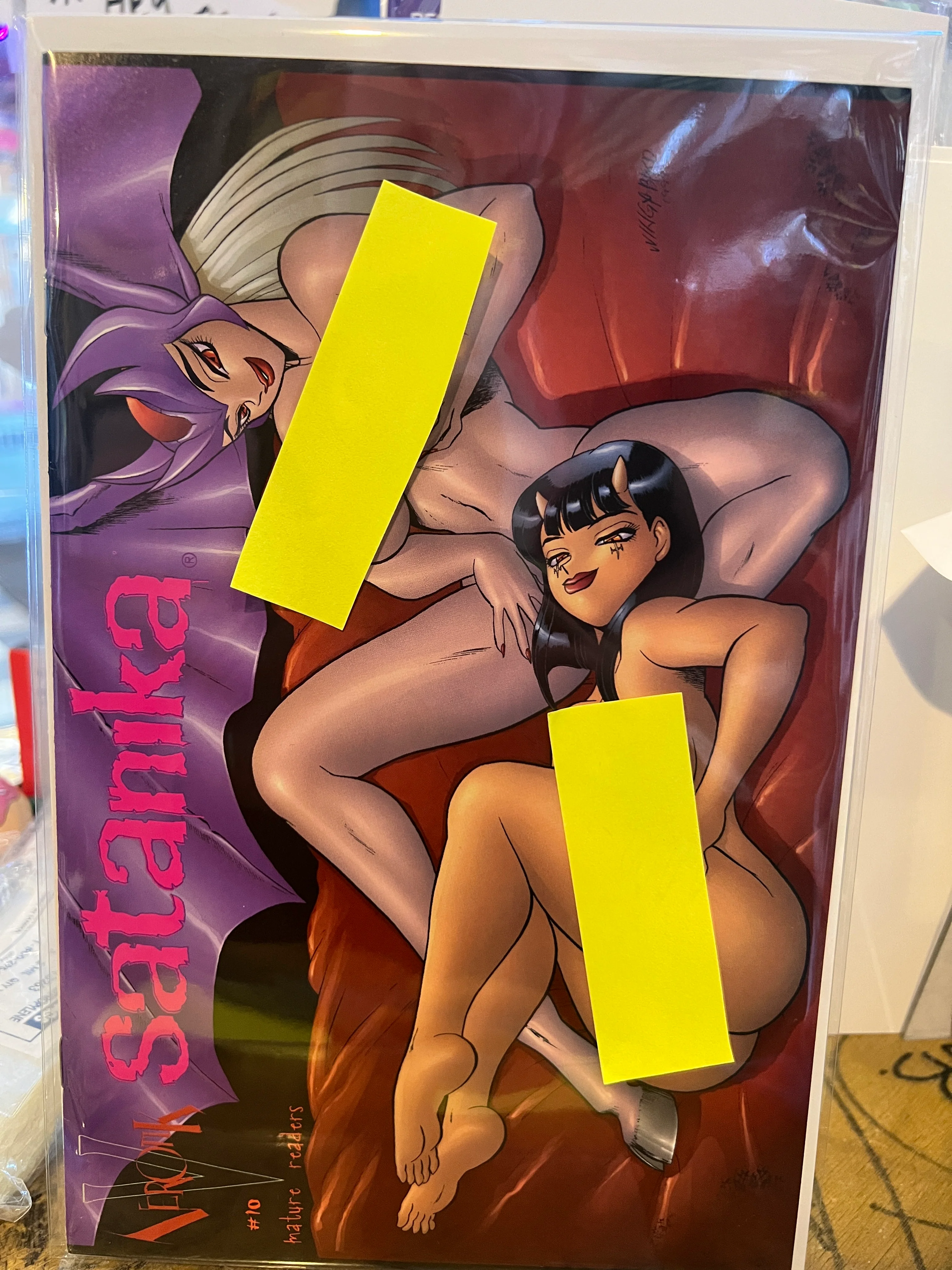 Satanika #10 (18+) Wingbird Nude Variant