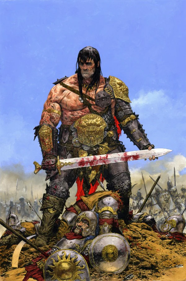 SAVAGE SWORD OF CONAN #12 CVR D ADRIAN SMITH VIRGIN VAR (MR)(Magazine Size)